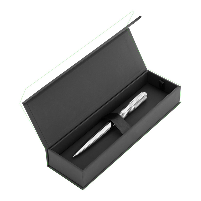 Ручка шариковая Striade Chrome, пастельный серый