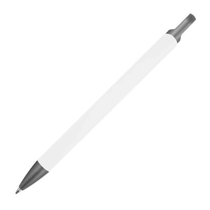 Полугелевая ручка, белый, Macma