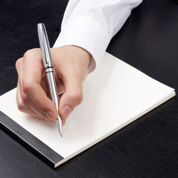 Шариковая авторучка Caprio Chrome Diamond