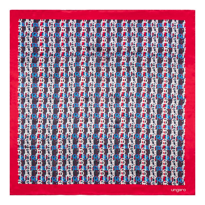 Шелковый шарф Umberta Red